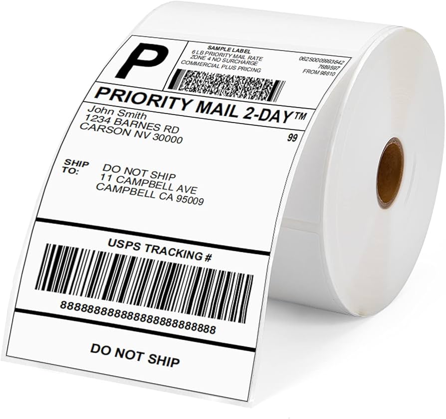SARA Brothers direct thermal label rolls